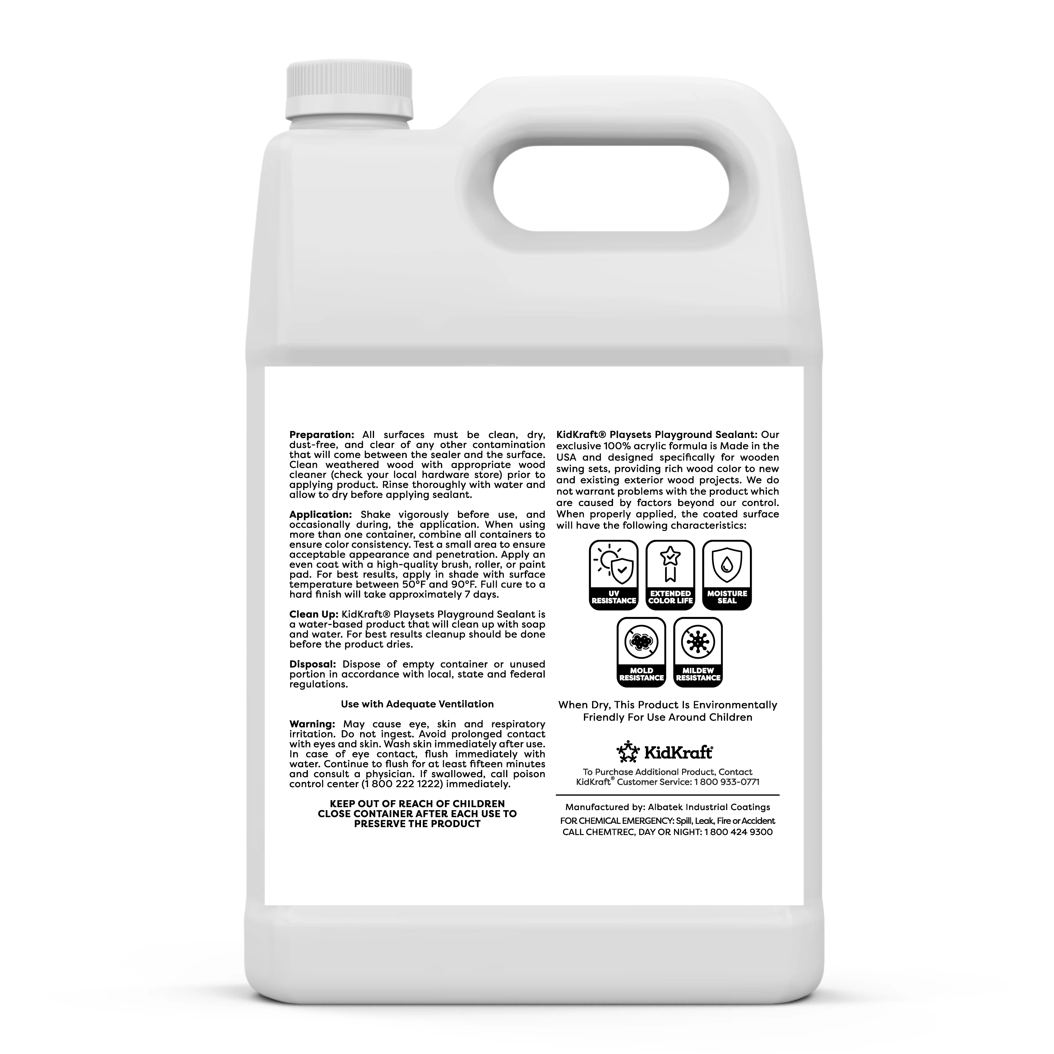 Swing Set/Playhouse Stain/Sealant – Navy (1 Gallon) - Image 4